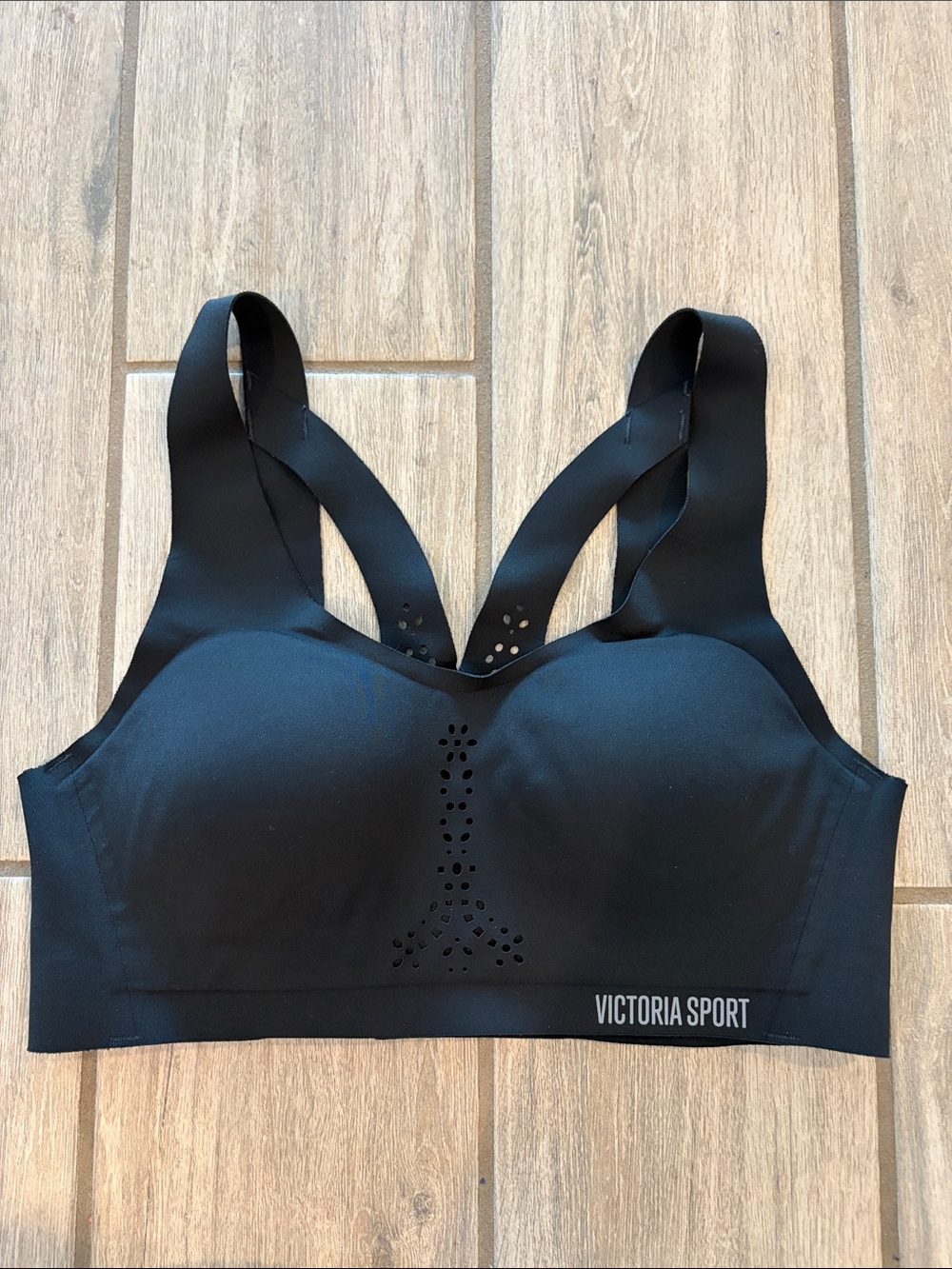 VICTORIA’S SECRET | Victoria Sport Black Supportive Sports Bra